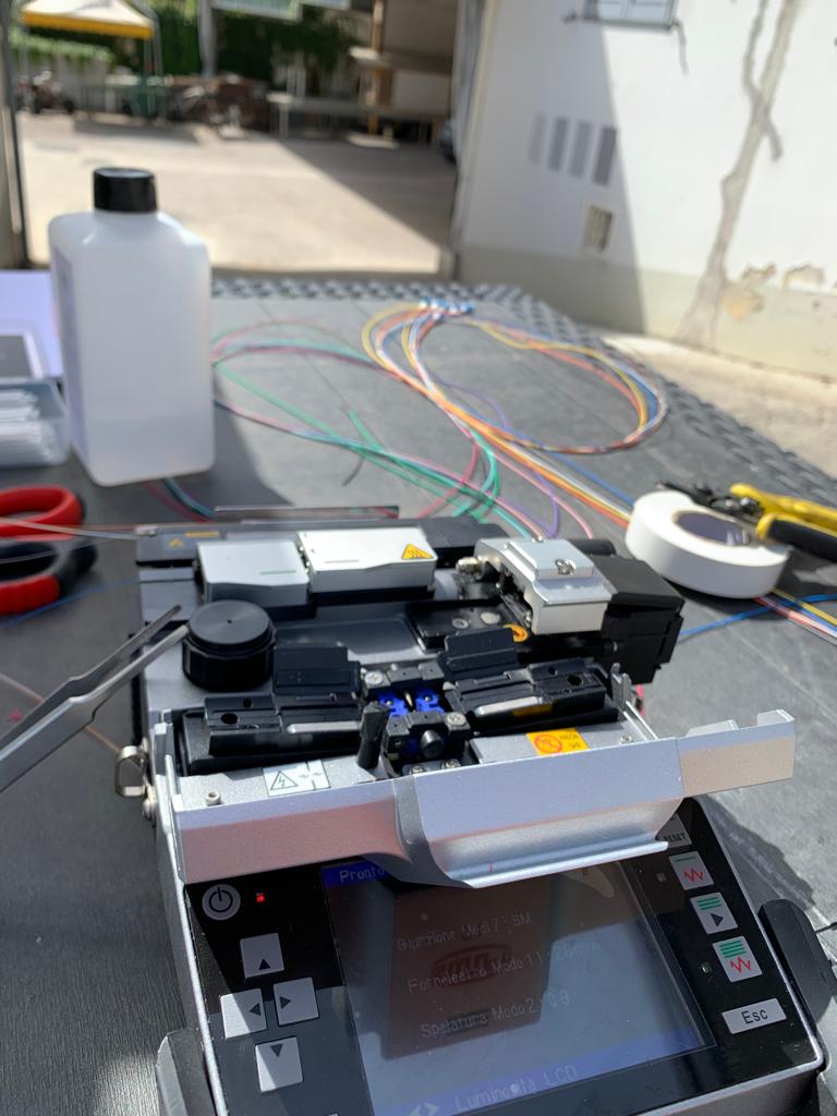 Giunzione professionale di fibra ottica