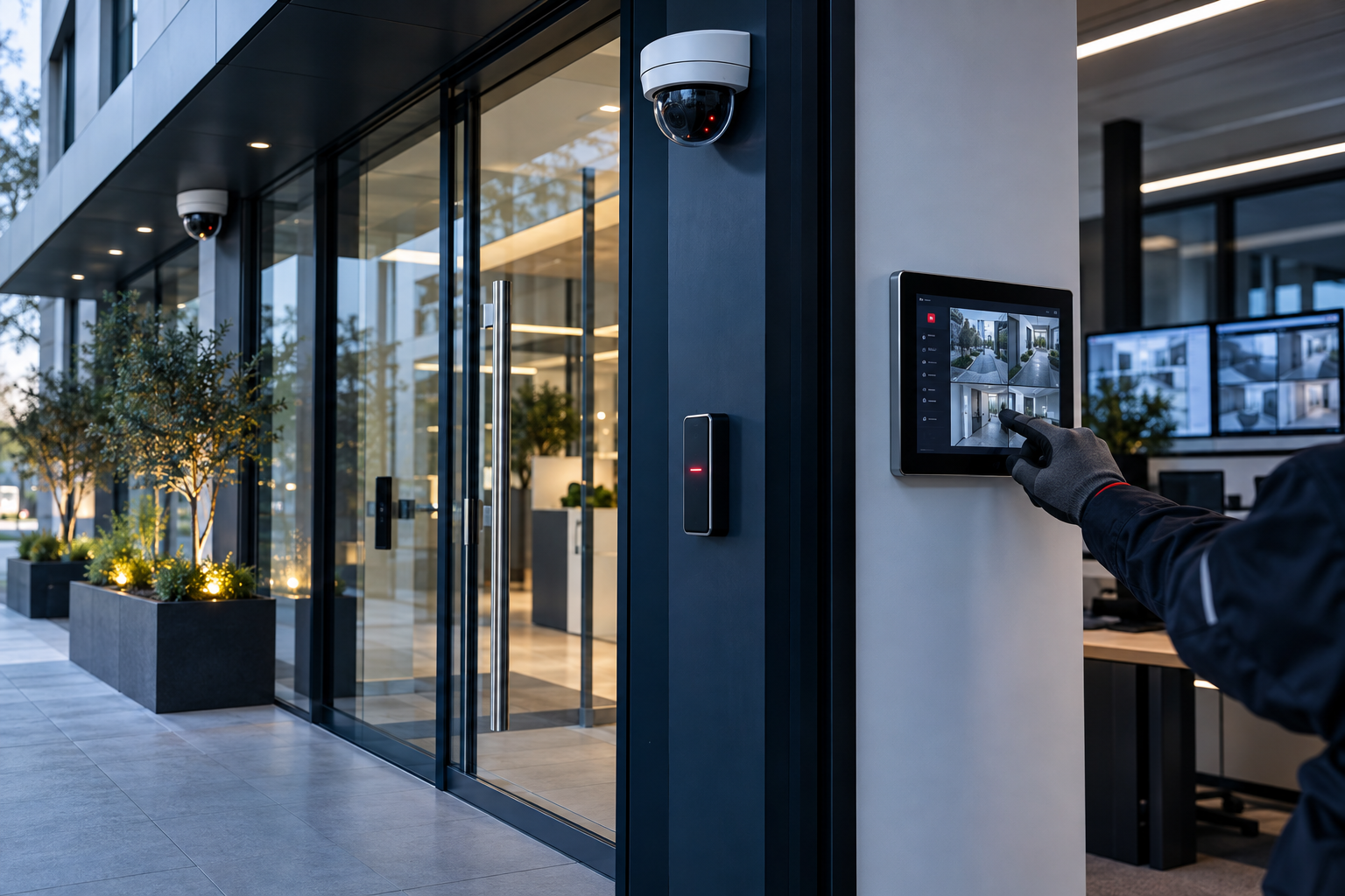 Sistema integrato di videosorveglianza e controllo accessi